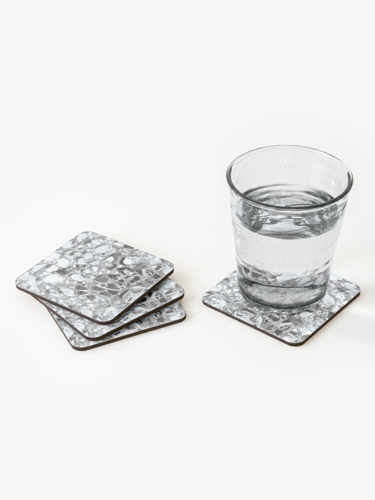 Thumbnail 2 of 5, Coasters (Set of 4), Mirrors and Glass Photo designed and sold by CrazyCraftLady.