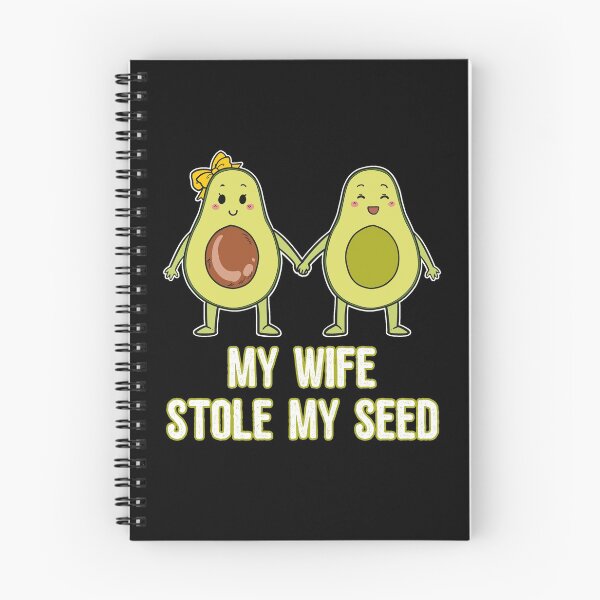 Item preview, My Wife Stole My Seed Avocado Couple Pregnancy   designed and sold by BornDesign.