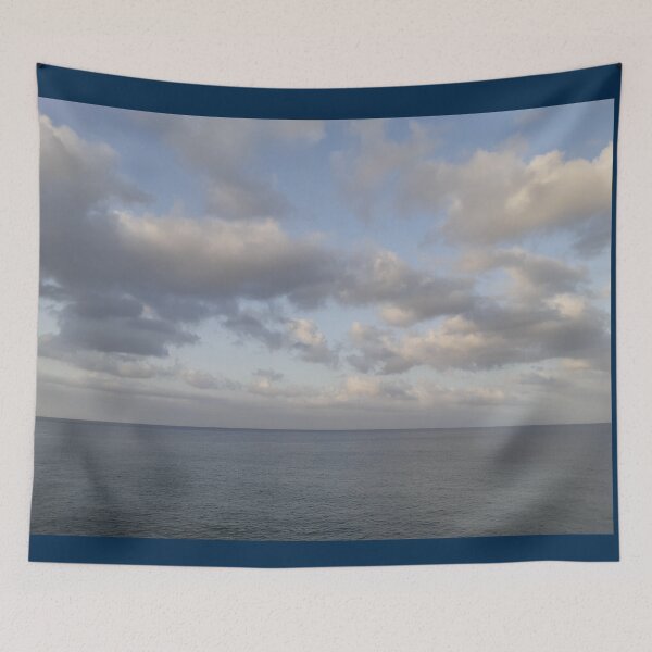 Item preview, Cloudy seaside landscape designed and sold by BlascoShop.