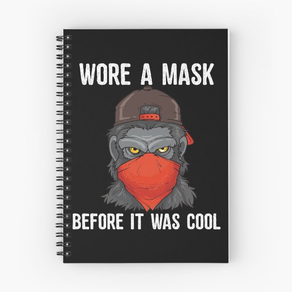 Item preview, Wore A Mask Bevor It Was Cool Masked Gorilla   designed and sold by BornDesign.