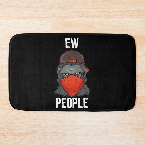Item preview, Ew People Masked Gorilla Anti Social Introvert Quarantine   designed and sold by BornDesign.