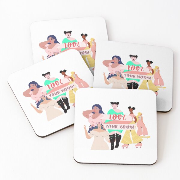 Item preview, Love Your Body! Positive Body Image Art designed and sold by Dollfacedesign.