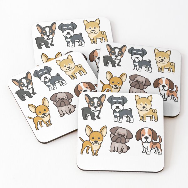 Item preview, Dog Pack Cute Kawaii Cartoon-funny designed and sold by teledesign.