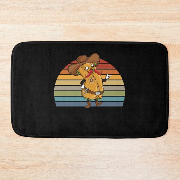 Item preview, Burrito Cowboy Sheriff With Chili Mustache Cinco de Mayo   designed and sold by BornDesign.