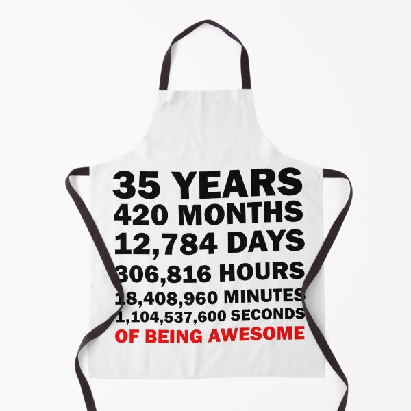 Item preview,  35th birthday ,35 years of being awesome  designed and sold by remonss.