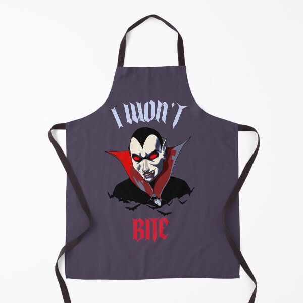 Item preview, I Won't Bite | Funny Cute Halloween Vampire designed and sold by aronia.