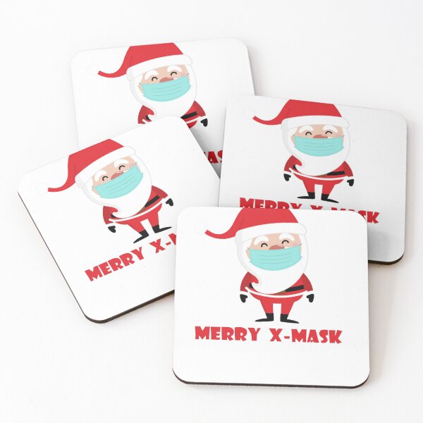 Item preview, Merry X-Mask Santa Claus Coronavirus Pandemic designed and sold by env1nada.
