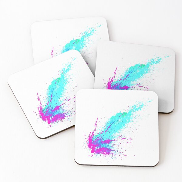 Item preview, Purple and turquoise splash designed and sold by MisoraA.