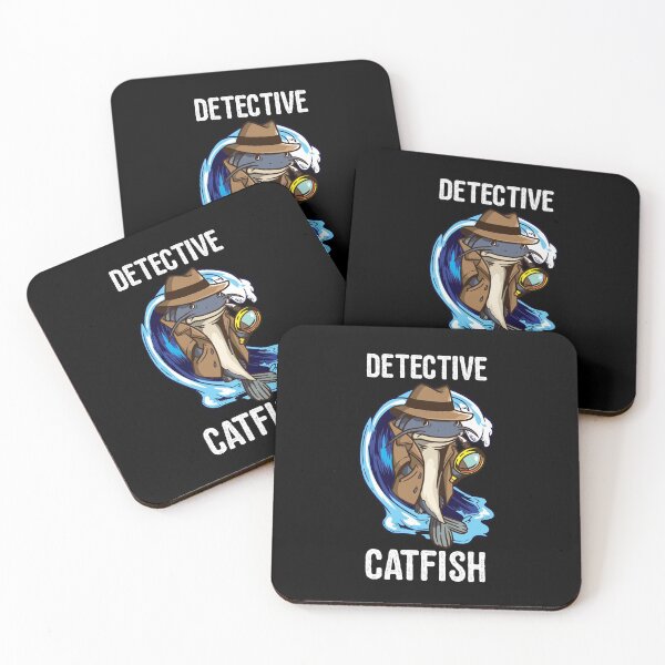 Item preview, Detectiv Catfish Private Investigator Online Dating designed and sold by BornDesign.