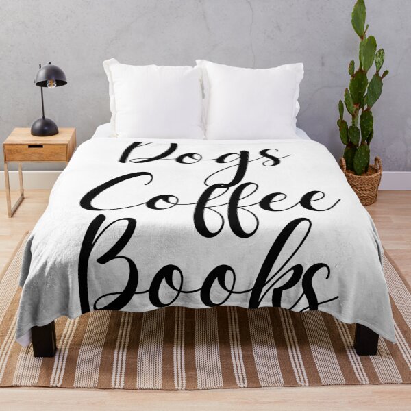 Item preview, Dogs Books And Coffee designed and sold by OneTimeEngineer.