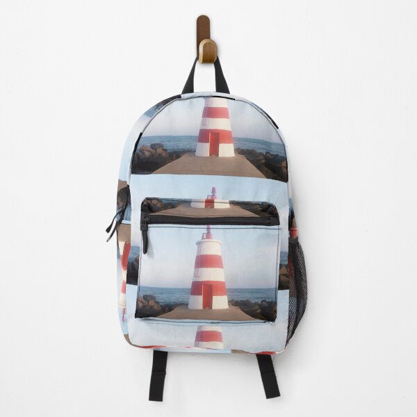Item preview, Lighthouse in Pria da Rocha Portugal Seascape Horizon Photograph. designed and sold by CreatedbyJR.