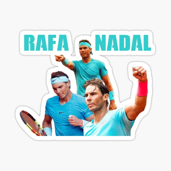 rafa nadal roland garros Sticker