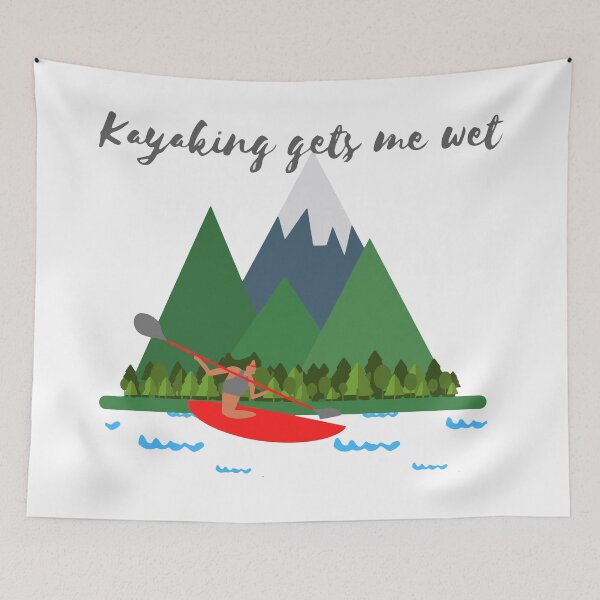 Item preview, kayaking gets me wet designed and sold by derryshop.