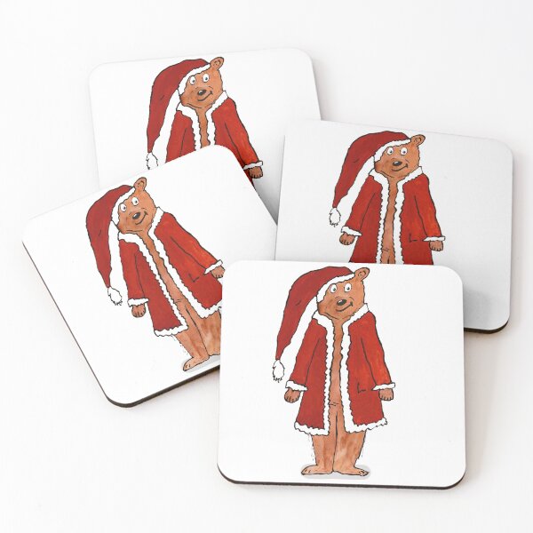 Item preview, Christmas Bear dressed as Santa for Christmas  designed and sold by iancoppack.