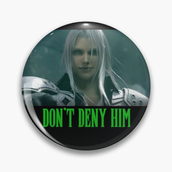 Item preview, FF7R Sephiroth: Don't Deny Him designed and sold by geoceltic.