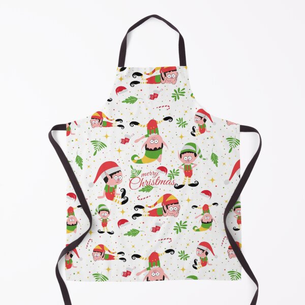 Item preview, Cute Fun Colorful Christmas Elves. Holiday Pattern designed and sold by lipemo.