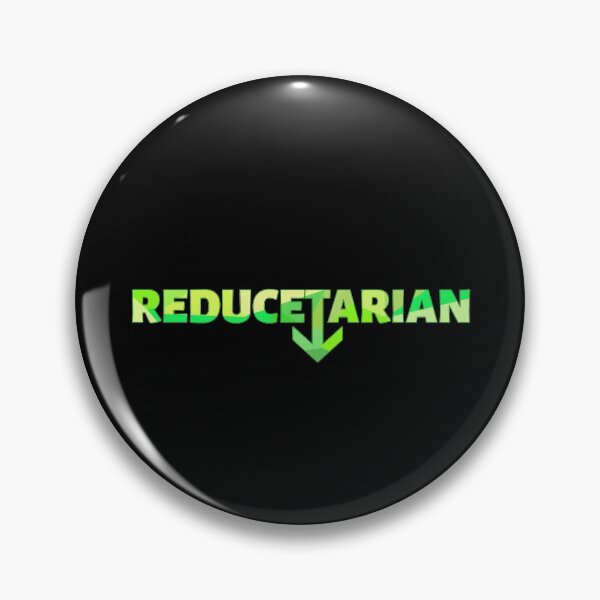 Item preview, Reducetarian with an arrow made up of green shade chunks designed and sold by plumpjose.