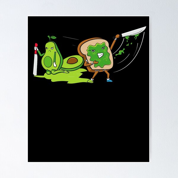 Item preview, Avocado Toast Duel designed and sold by donpakito.