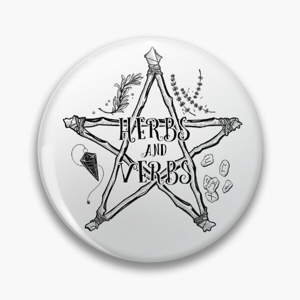 Item preview, Herbs and Verbs. designed and sold by Curioccult.