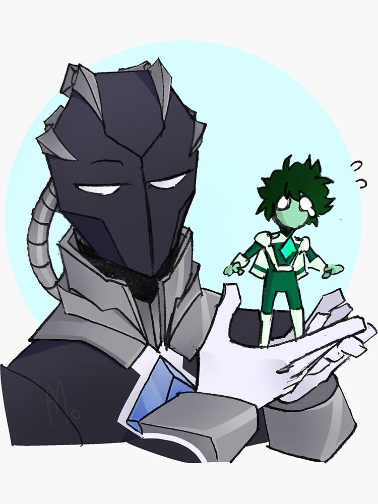 "All for One and Deku" Sticker for Sale by cyberphobia Redbubble