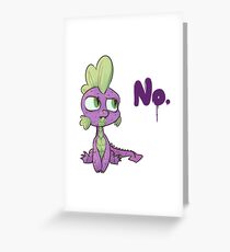 No, Spike. Greeting Card