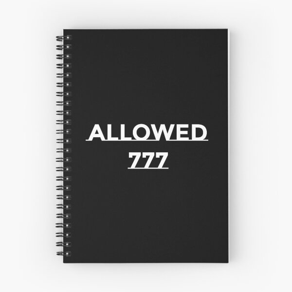 Item preview, Design allowed 777 coding designed and sold by illustrations77.