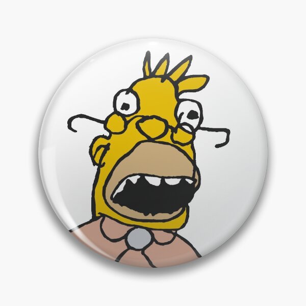 Item preview, Poorly Drawn Grandpa Simpson  designed and sold by Linubidix.