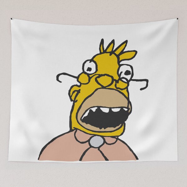 Item preview, Poorly Drawn Grandpa Simpson  designed and sold by Linubidix.