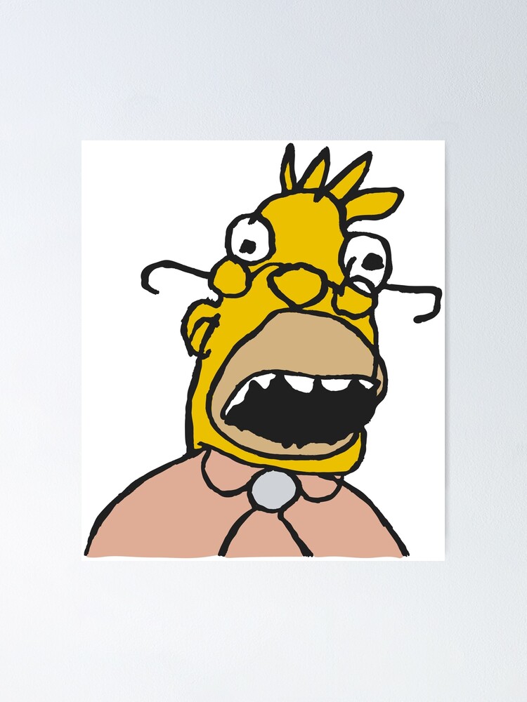 Poorly Drawn Grandpa Simpson 