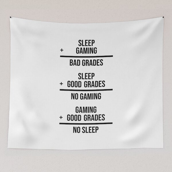 Item preview, Gamer life choices. Gaming and studying - funny  designed and sold by Trendelicious.