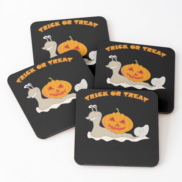 Artikelvorschau, Halloween Schnecke Kürbiskopf Trick or Treat entworfen und verkauft von FalkDania.