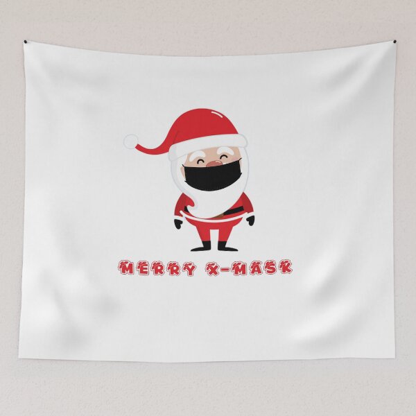 Item preview, Merry X-Mask Santa Claus Coronavirus Pandemic designed and sold by env1nada.