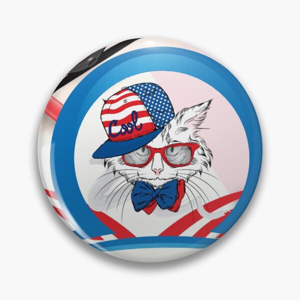 Item preview, American cat designed and sold by Drawourdestiny ..