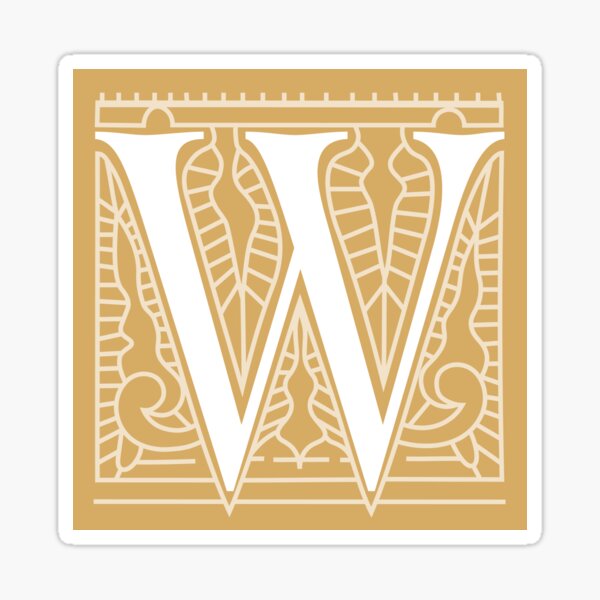 WesterosCraft Square Logo Yellow Sticker
