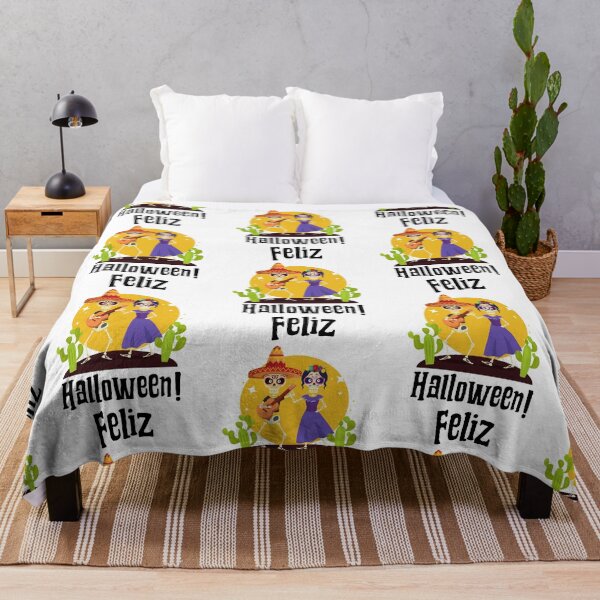 Item preview, Feliz Halloween - espanol el dia de los muertos designed and sold by AnnaMelekhina.