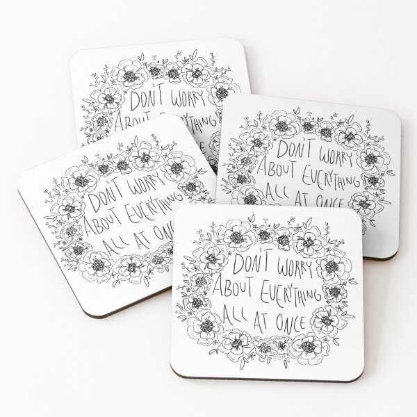 Item preview, Don't Worry About Everything All at Once designed and sold by Ashley Moen.