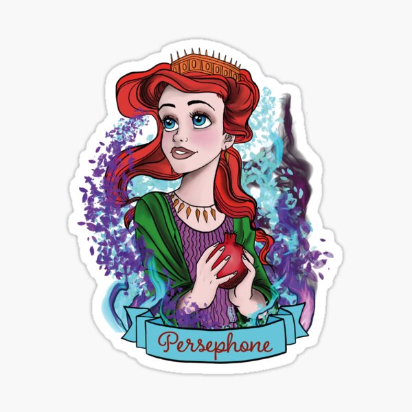 Persephone: goddess of the spring Sticker
