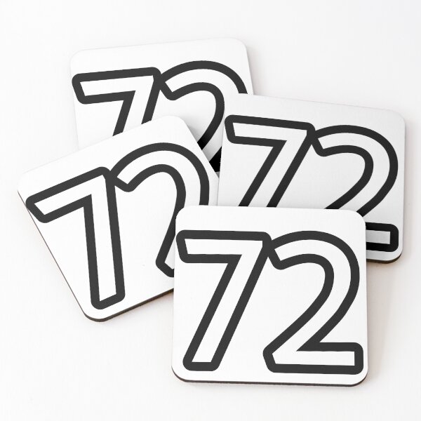 Item preview, Number 72 jersey Minimal designed and sold by Impressions94.