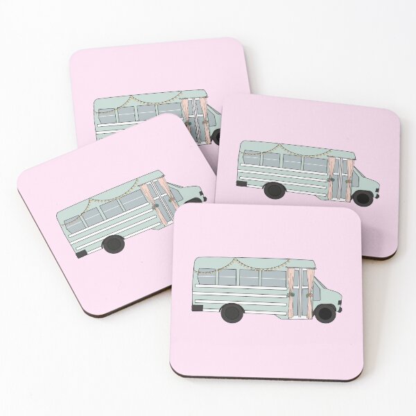 Item preview, Blue Renovated School Bus designed and sold by Sophia Pompilli.