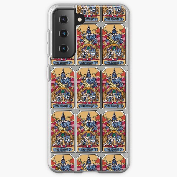 La carte de tarot Chariot JoJo Coque souple Samsung Galaxy