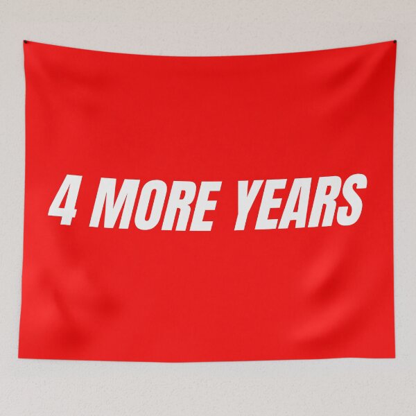 Item preview, 4 MORE YEARS - Trump 2020 (RED EDITION) designed and sold by Radu Matei.