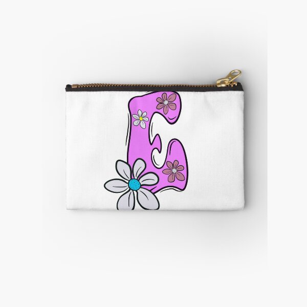 Item preview, Letter E - Cute Flowerly Bold Monogram designed and sold by ColourDreams.