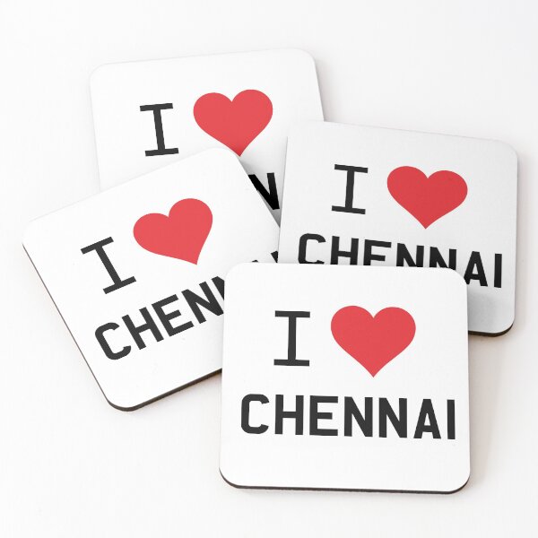 Item preview, I Love Chennai designed and sold by mugify.