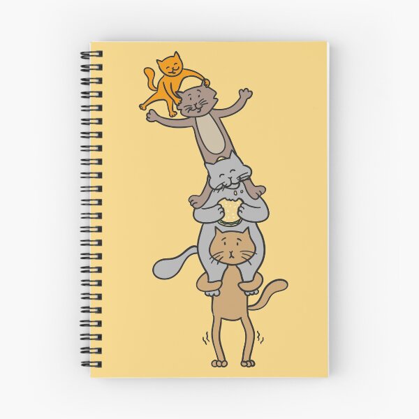 Item preview, Awkward kitten cuties playing cheerleader and doing gymnastics designed and sold by plumpjose.