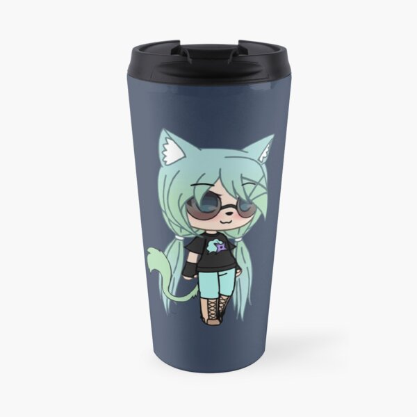 Serie Gacha Life - Chloe the Tomboy Taza de viaje