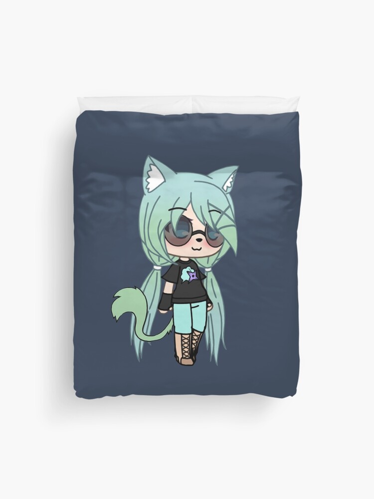 Gacha Life Series Chloe The Tomboy Duvet Cover For Sale By Pignpix Redbubble