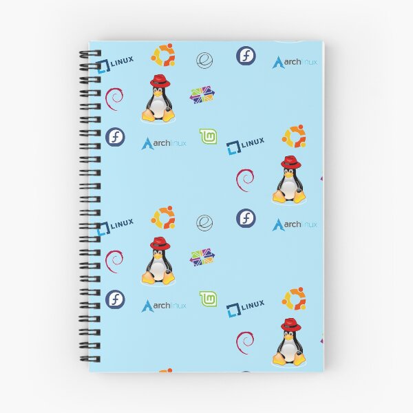 Item preview, linux leading distros surrounds tux designed and sold by Indite.