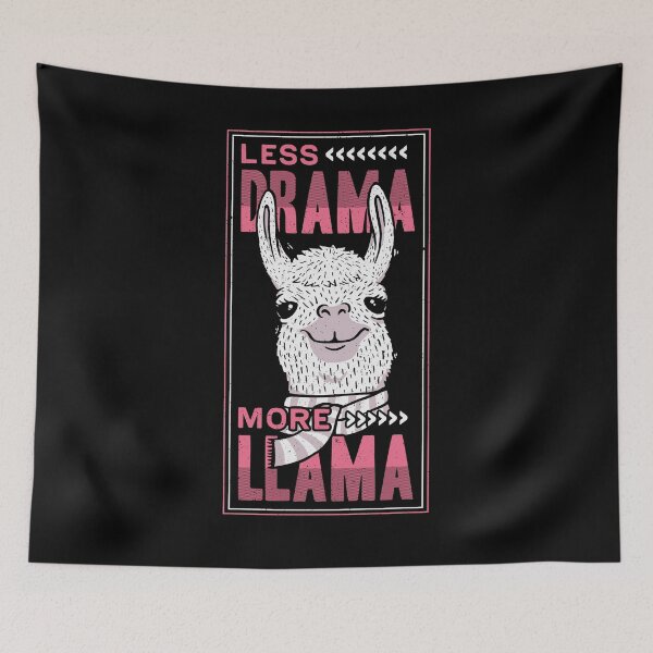 Item preview, Less Drama More Llama designed and sold by EduEly.