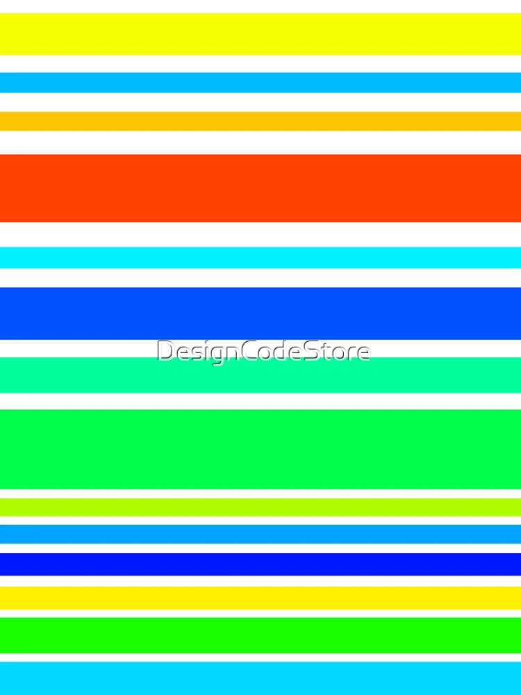 Thumbnail 6 of 6, Premium Oversized Sweatshirt, Colorful Stripes Pattern designed and sold by DesignCodeStore.