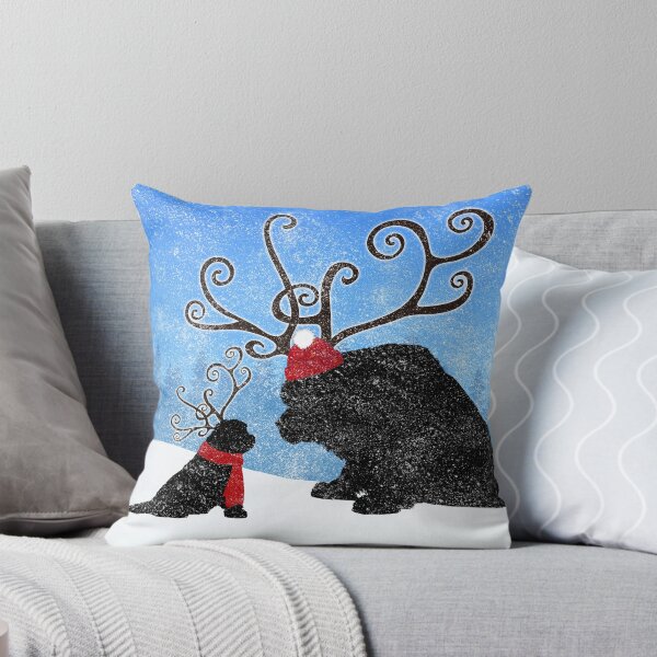 Item preview, Reindeer Newfies designed and sold by Christine Mullis.